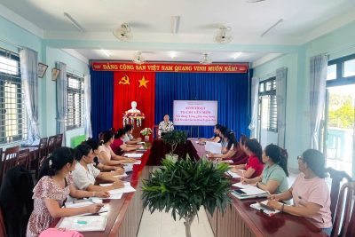 Tổ chuyên môn trường mầm non Phổ Châu sinh hoạt chuyên đề “Lồng ghép phương pháp giáo dục STEAM vào hoạt động giáo dục mầm non”