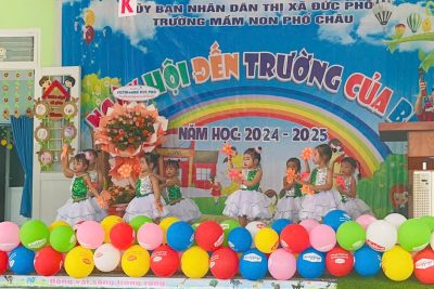 Trường Mầm non Phổ Châu tổ chức lễ khai giảng năm học 2024- 2025