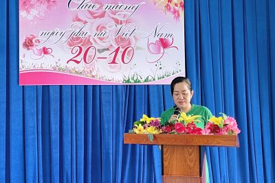 Trường Mầm Non Phổ Châu Mừng ngày phụ nữ Việt Nam 20/10