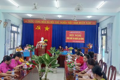 Trường mn Phổ Châu tổ chức hội nghị viên chức người lao động năm học: 2024-2025