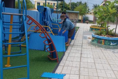 Trường Mầm non Phổ Châu chung tay xây dựng môi trường học tập xanh – sạch – đẹp