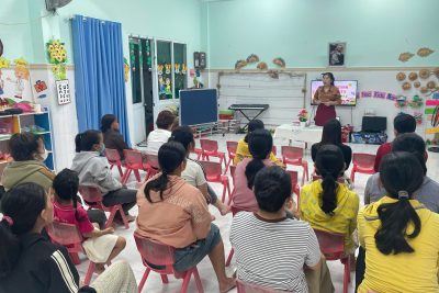 Trường Mầm non Phổ Châu tổ chức thành công họp phụ huynh cuối năm học 2025 – 2026